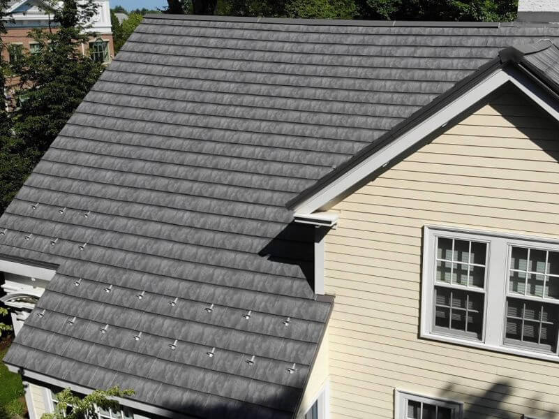 Paxton, MA Oxford Slate Metal Roof
