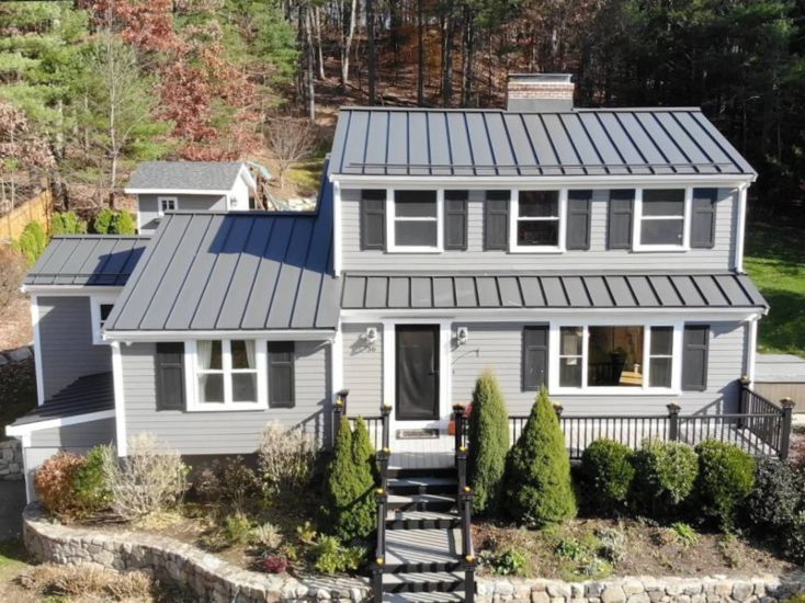 Webster, MA Standing Seam metal roof