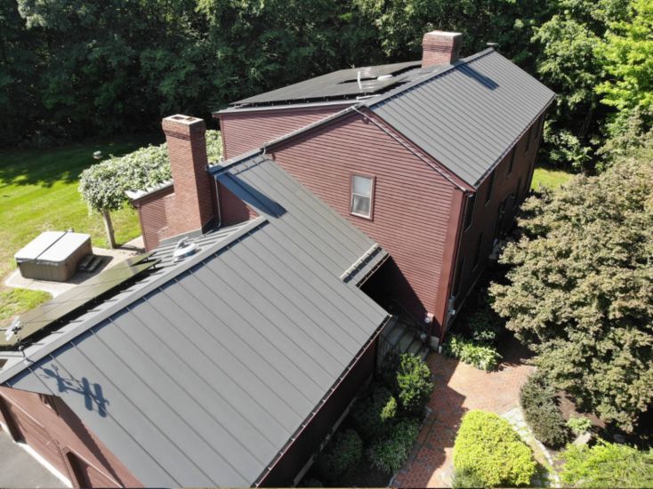 Canton, MA Standing Seam metal roof