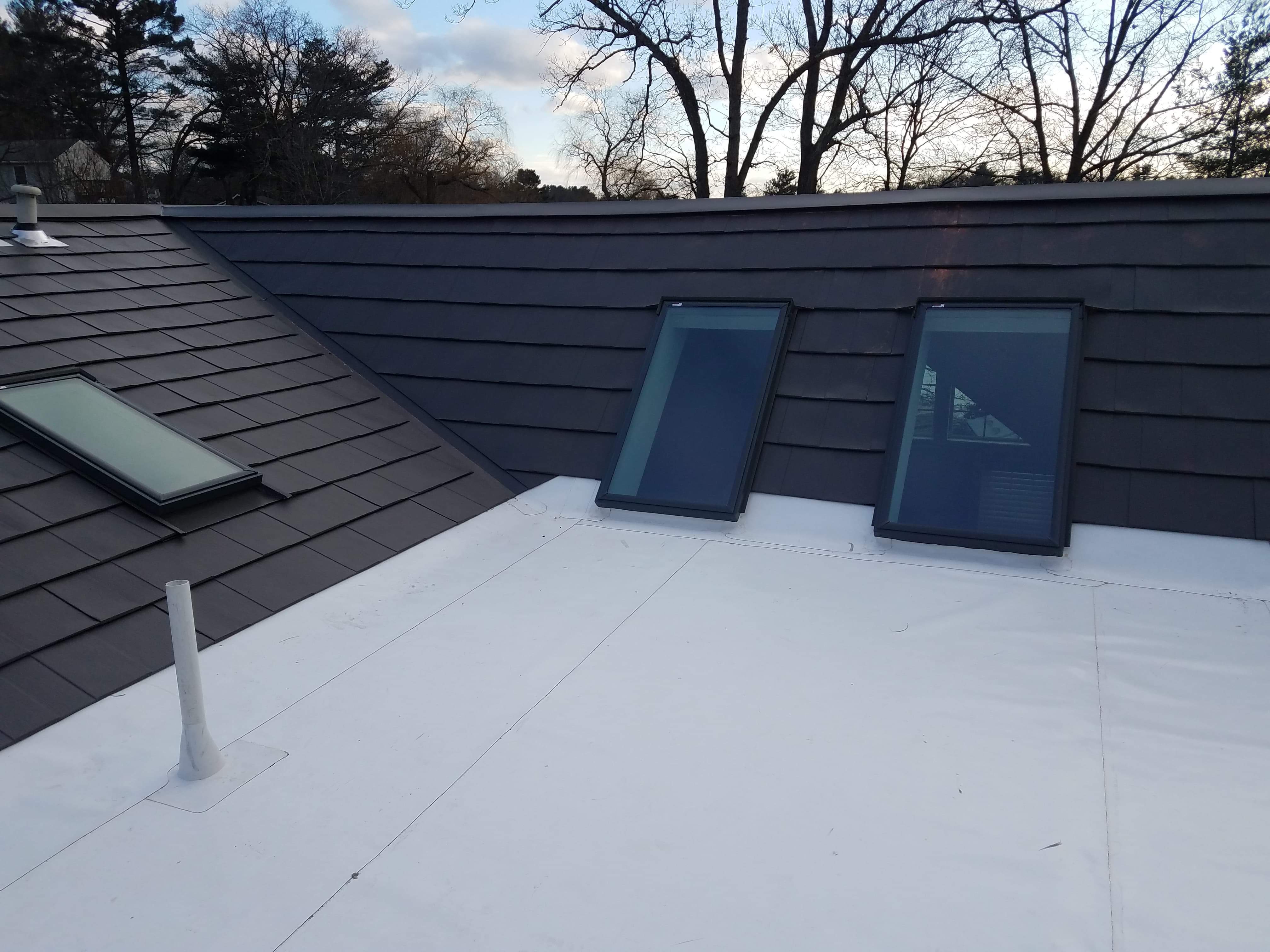 Flat Roofing Classic Metal Roofs Stow Ma