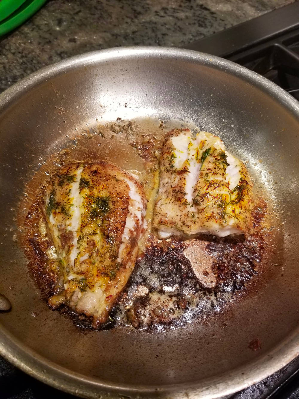 pan seared fish